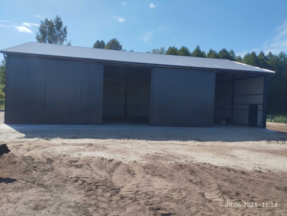 Hala stalowa, rolnicza, budynek gospodarczy, magazyn, blacha trapezowa 10x20x4,5