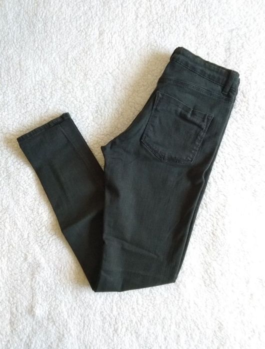 Calças de ganga verdes