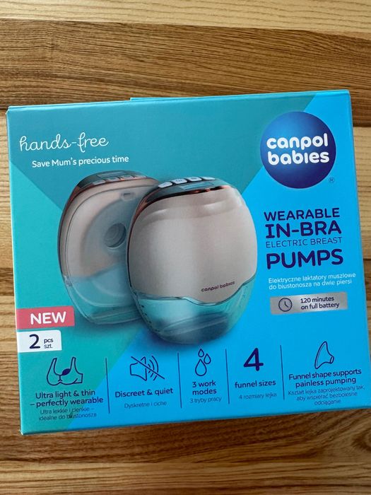 laktator podwójny muszlowy handsfree