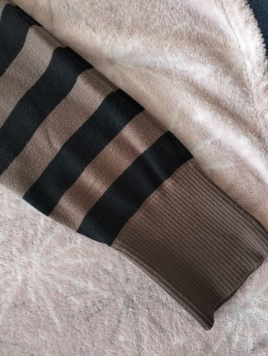 Гранж смугаста кофта grunge gothic core new rock y2k dollskill