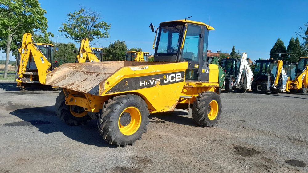 JCB 7FT 2018r  6t 7t 9t  wozidło budowlane przegubowe z kabiną 4x4 koleba