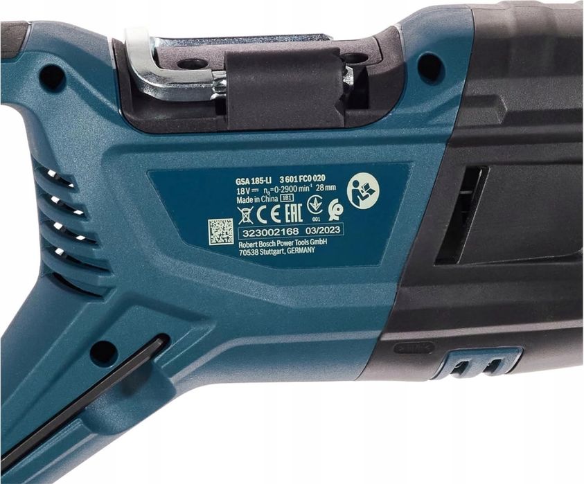 BOSCH Piła Szablasta Akumulatorowa Bezszczotkowa 18V GSA 185-Li