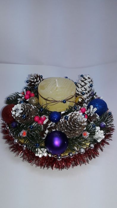 Новогодние подсвечники