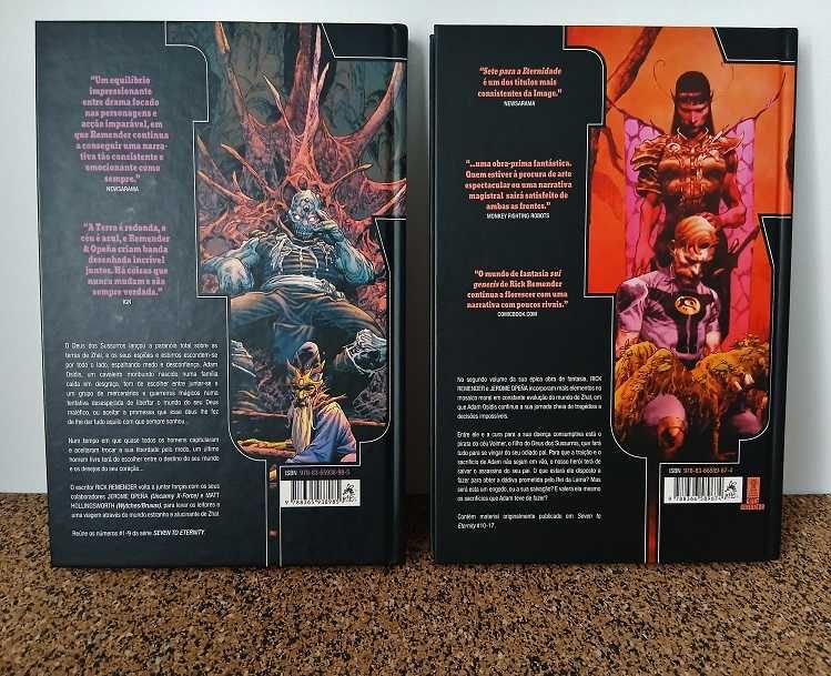 2 BDs - Sete para a Eternidade (Livros 1 e 2 - história completa)