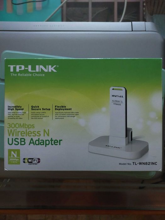 WI-FI адаптер TP Link TL-WN 821 NC