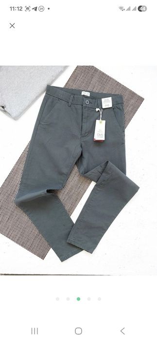 Комплект для хлопчика OVS лонгслів  + котонові брюки