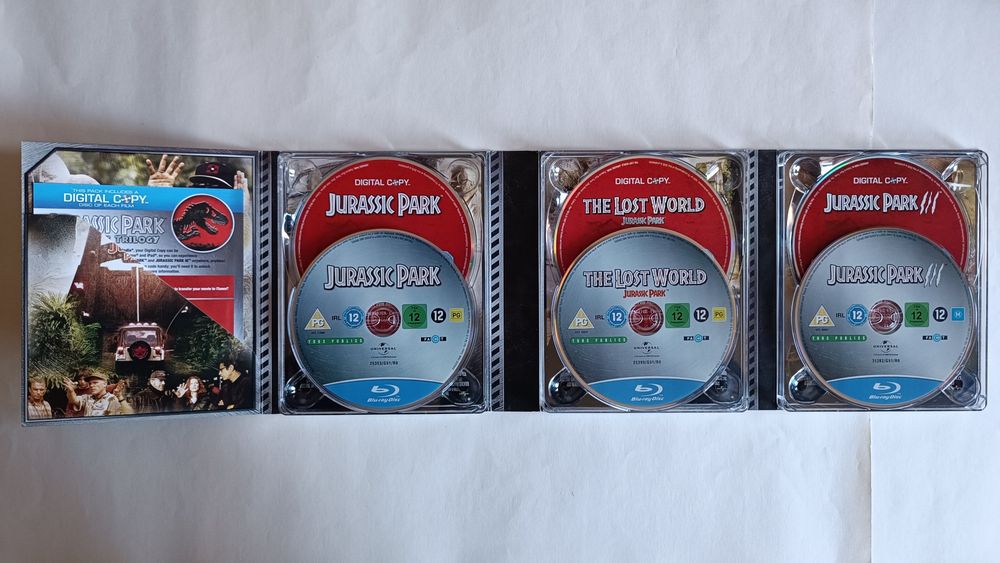 Blu-ray Jurassic Park : ultimate trilogy
