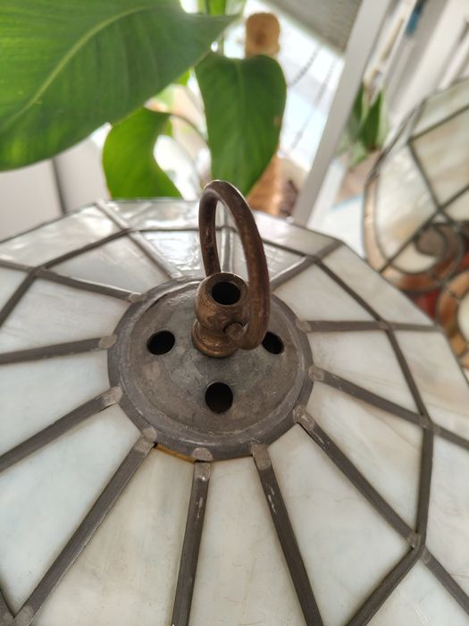 Lampa witrażowa podłogowa