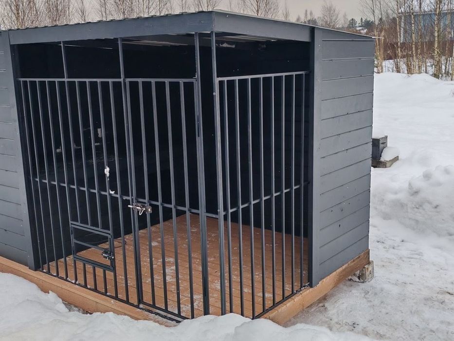 Вольер для собак 2.00*1.60 метра. Доставка,монтаж.