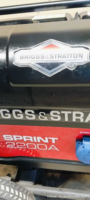 Agregat generator prądu BRIGS & STRATTON