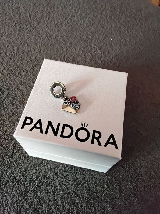 Charms koperta z bratkami