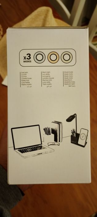 Carregador sem fio candeeiroo