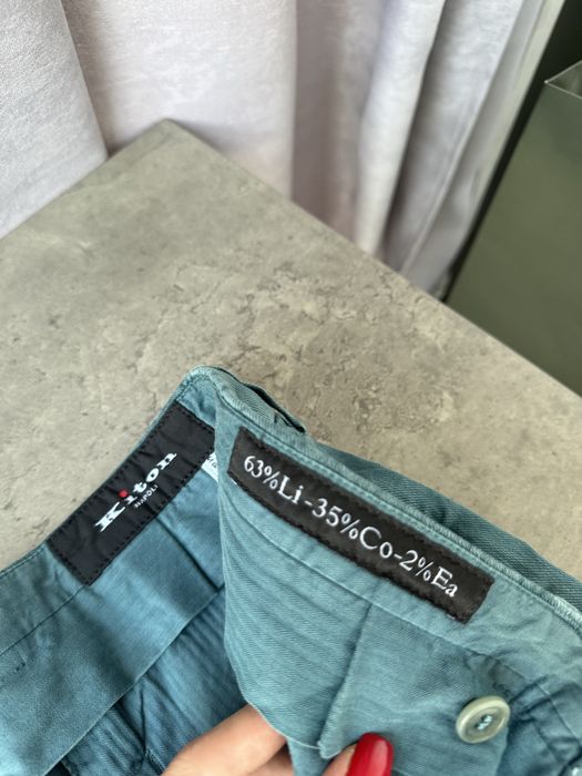 Льняные штаны Kiton