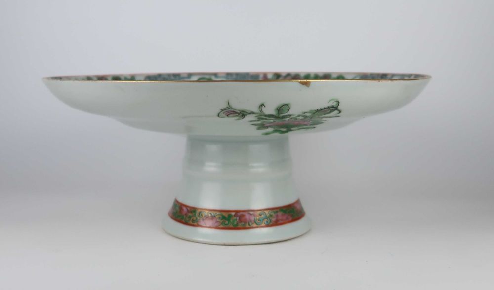 Fruteira em Porcelana da China - Família Rosa - Séc. XIX/XX