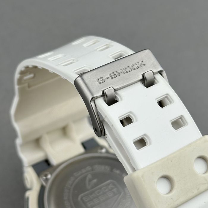 Zegarek naręczny męski Casio G-Shock biały | funkcje sportowe | WR