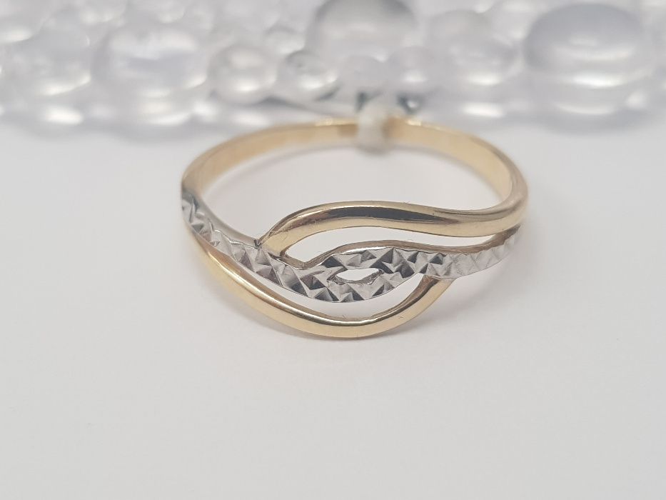 Pierścionek nowy złoty próba 585 14K