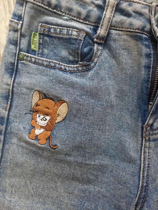 Стильні джинси мом, розмір м