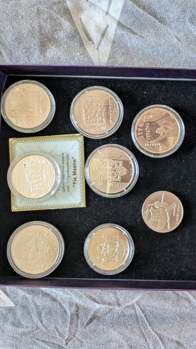 Монета ювілейна срібна Національний Банк