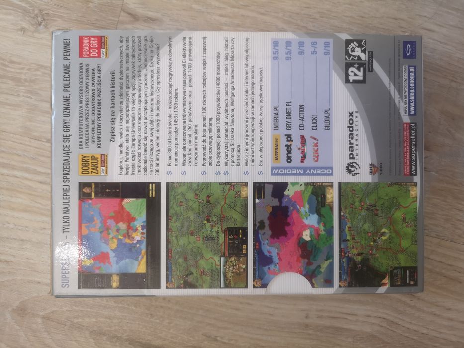 Gra PC Europa Universalis III