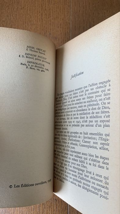 Action marche vers Dieu