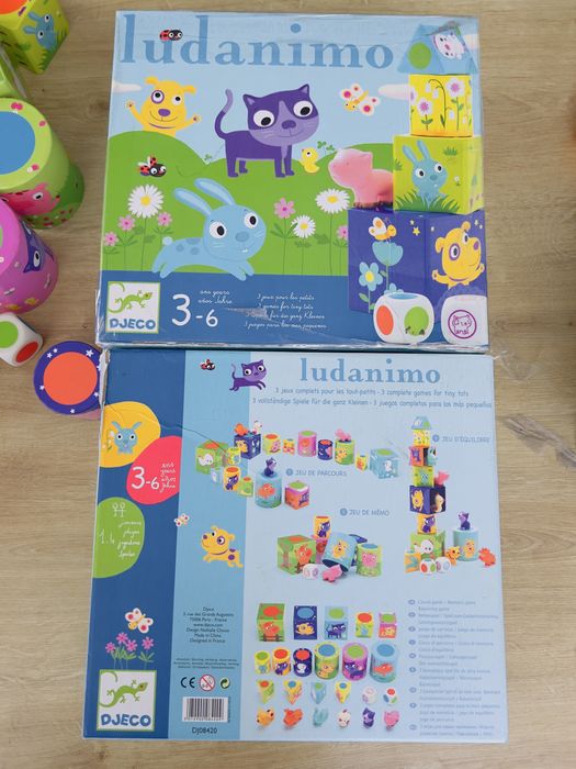 DJECO Пазли джеко картонні тактильні