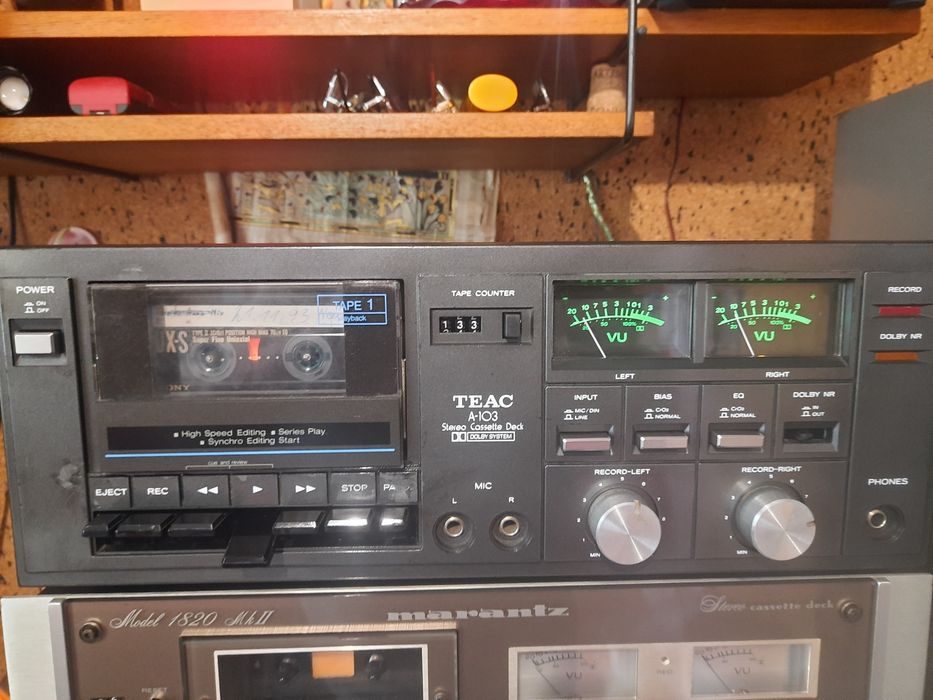 Кассетная дека TEAC A103.Dual C819. Продажа или разборка по  узлам.