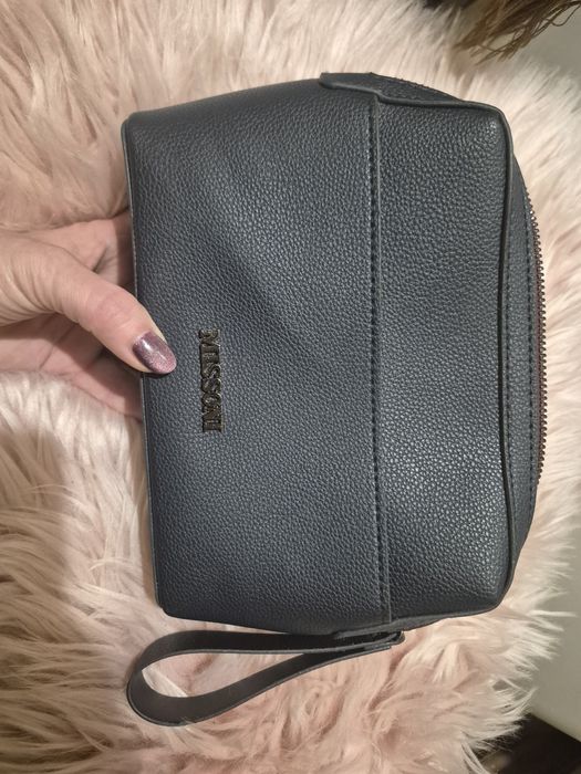 Новый мужской клатч синий Missoni