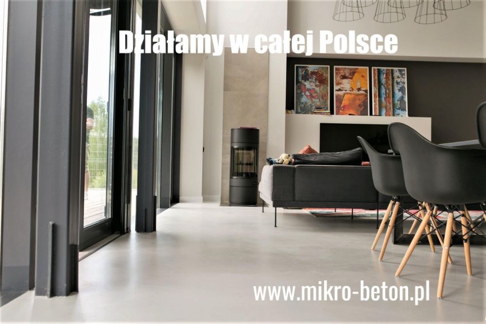 Mikrocement Mikrobeton Lastryko Terrazzo Posadzki Żywiczne  Beton