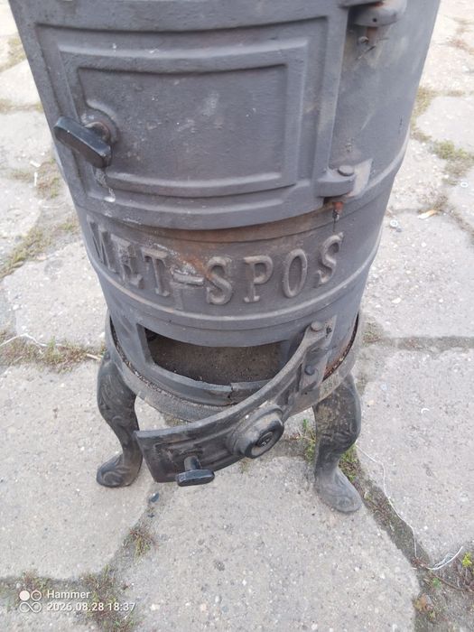 Piec żeliwny koza