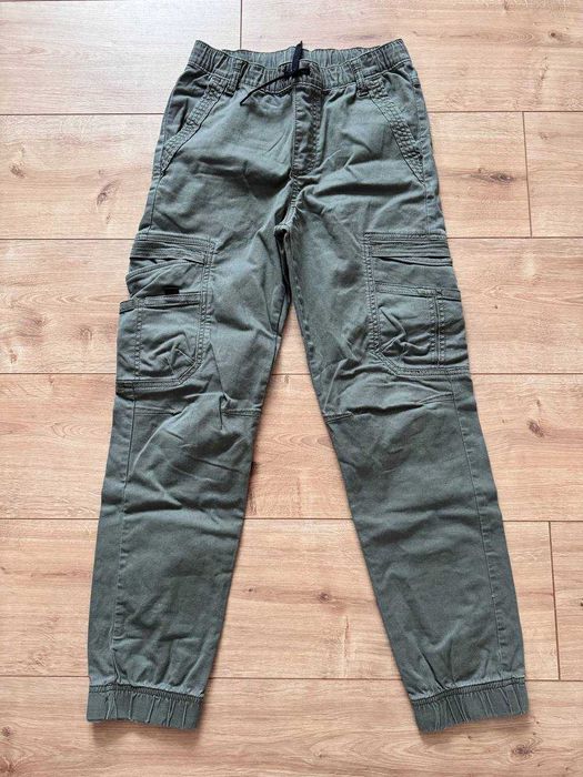 Карго штани wrangler 14 slim для хлопчика, хакі, хороший стан
