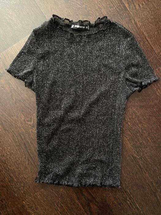 Прозора блискуча блуза/накидка від New Yorker