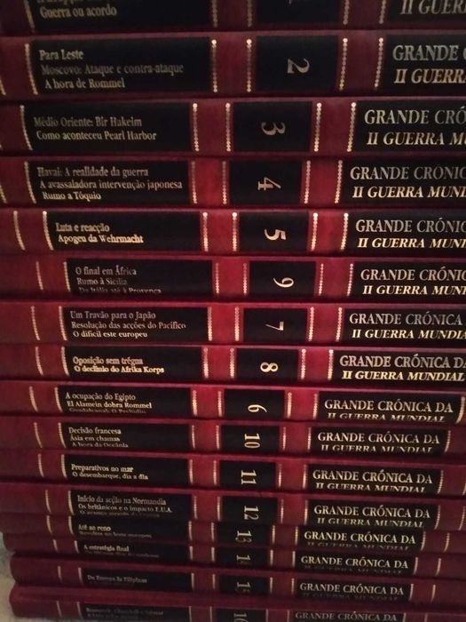 Coleção  grande crónica da 2°Guerra Mundial
