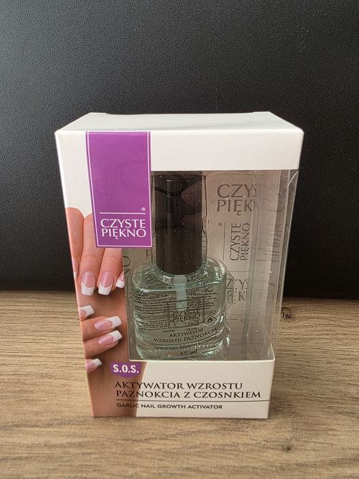 Aktywator wzrostu paznokcia z czosnkiem