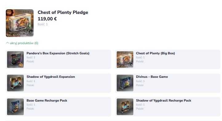 Nowa Gra planszowa Divinus -  Kickstarter