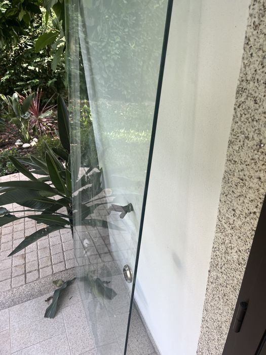 Porta de vidro de alta qualidade