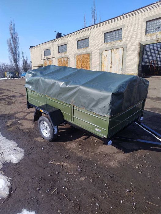 Причіп  2500*1300*450 АЛКО з виробництва Доставка Документи