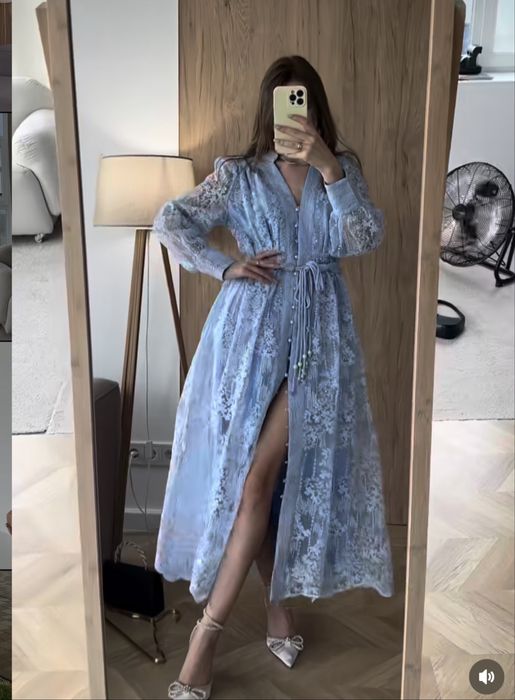 Сукня блакитна розмір ХХЛ