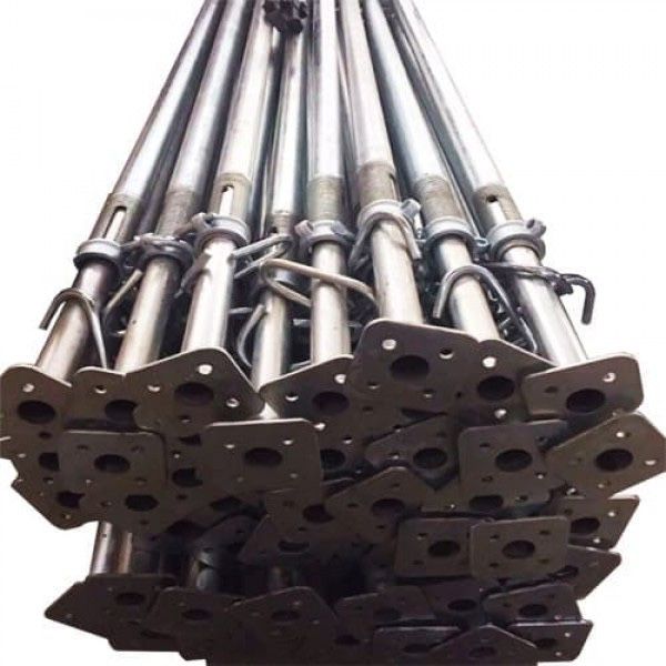 Ареда строительных стоек опалубки. Телескопическая стойка. Риштування