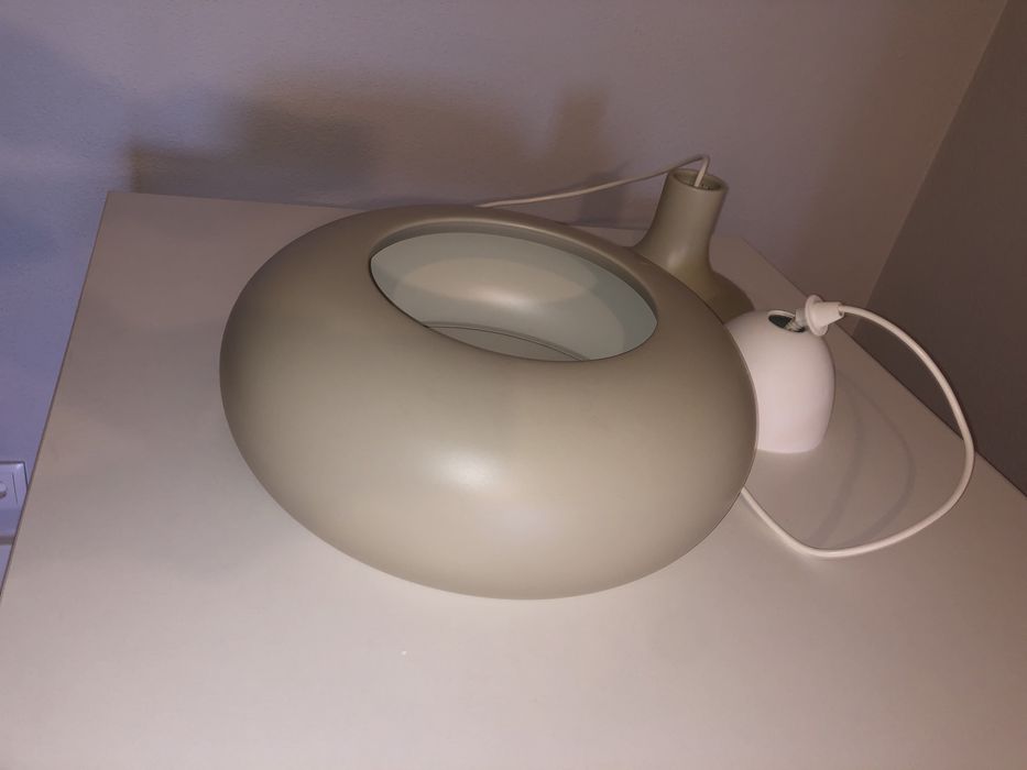 Candeeiro de teto suspeso, Ikea bege 38cm