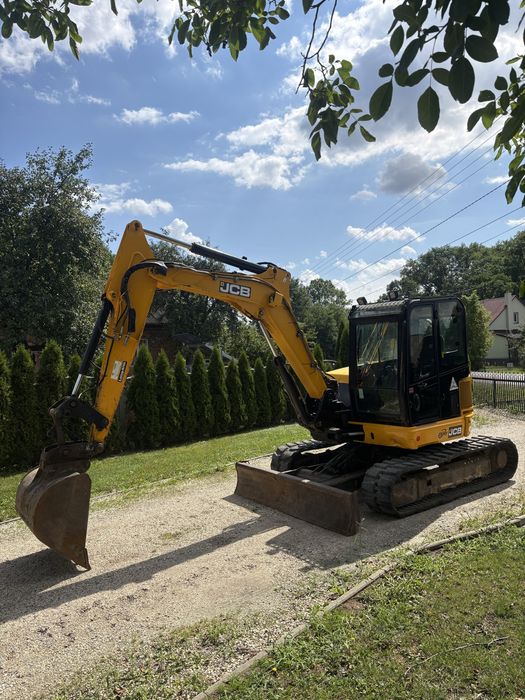 Koparka gąsienicowa  minikoparka JCB 85Z1 Super stan 2015r 3 lyzki bez wkladu ! Obrysowa 8.5Tony  Umowa Mega Mocna kubota yanmar caterpillar  hyundai