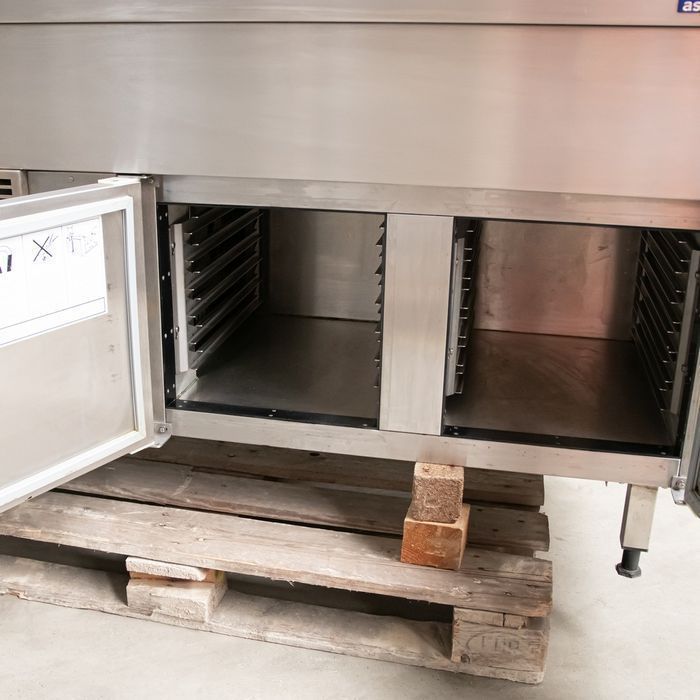 Witryna chłodnicza Ascobloc 2-drzwiowa 145x70x155 cm