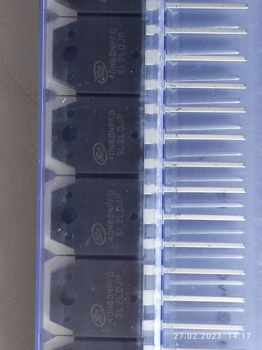 Транзистор SGT40N60NPFD 600V 40A