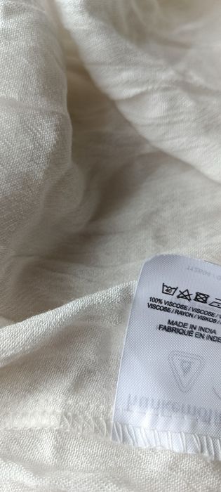 Przepiękna kremowa boho wiskozowa spódniczka mini Hunkemöller rozmiar M