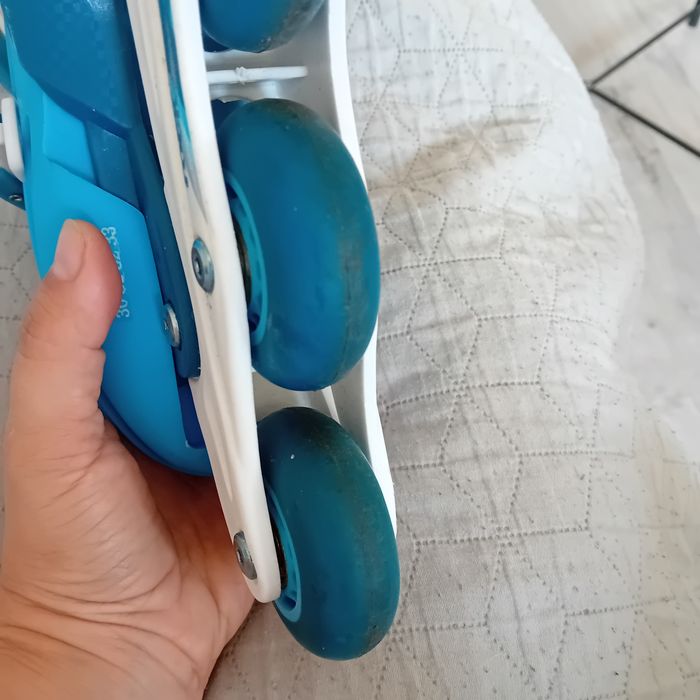 Łyżworolki 3w1 niebieskie 30-33