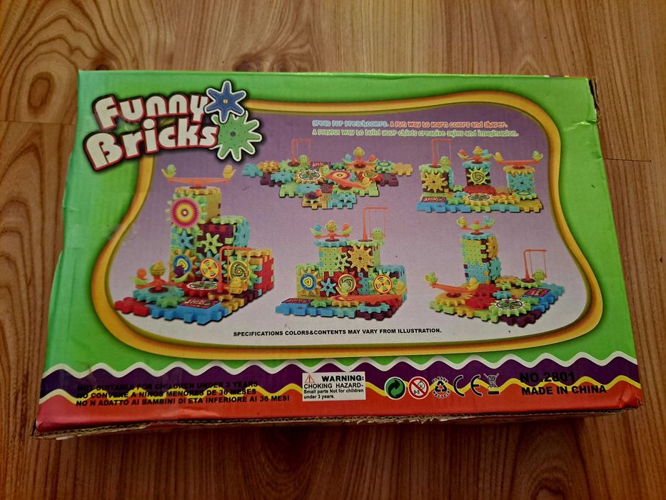 Fun Bricks - klocki z kołami zębatymi