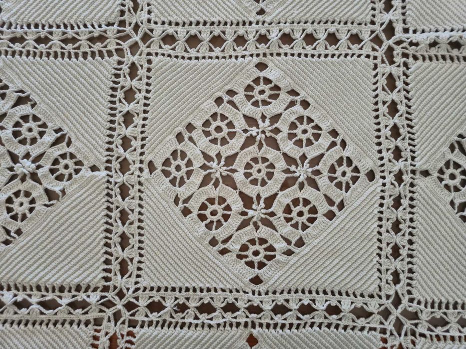 Toalha em crochet