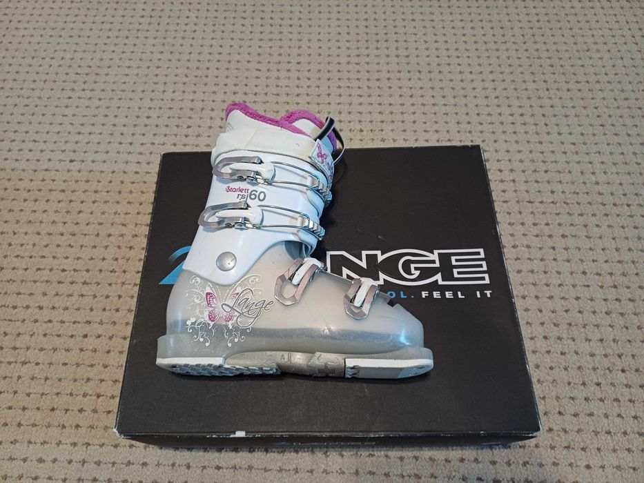 Zestaw narty Blizzard 130 cm, buty Lange rozmiar 23