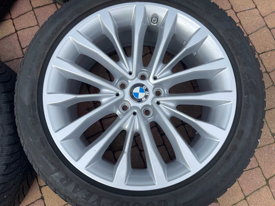 3937. Koła zimowe BMW 5 G30 oryginalne 5x112 ET30 245/45/18 2023/24r