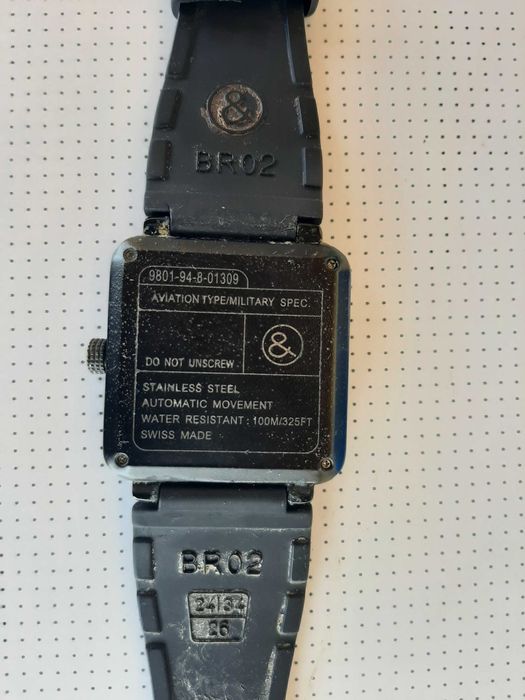 Bell & Ross BR01‑92 Limited Edition – Automático – Precisa de vidro / Revisão
