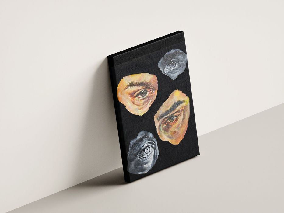 Obraz 25x30 "Cichy obserwator"